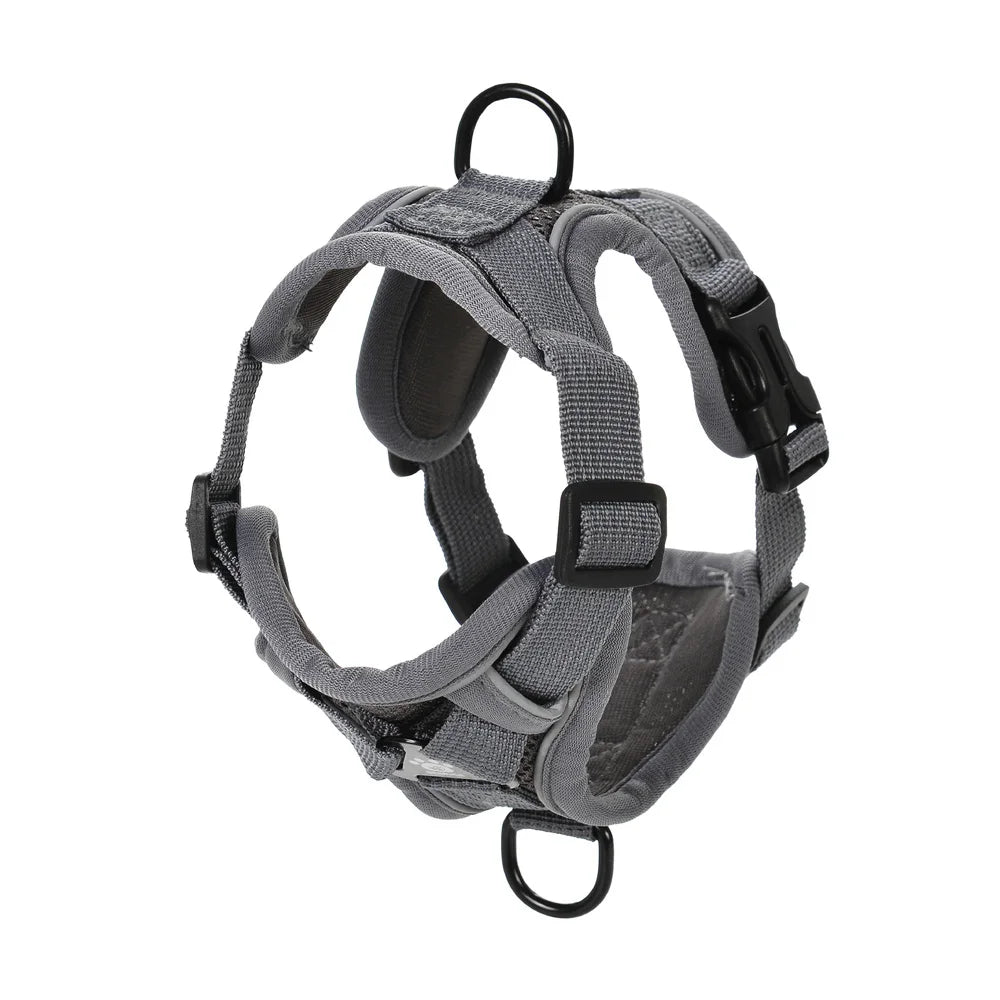 Pet Dog Harness Leash Set Adjustable Puppy Solid Chest Strap with D-ring For Small Medium Dogs Cats French Bulldog Accessories