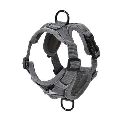 Pet Dog Harness Leash Set Adjustable Puppy Solid Chest Strap with D-ring For Small Medium Dogs Cats French Bulldog Accessories