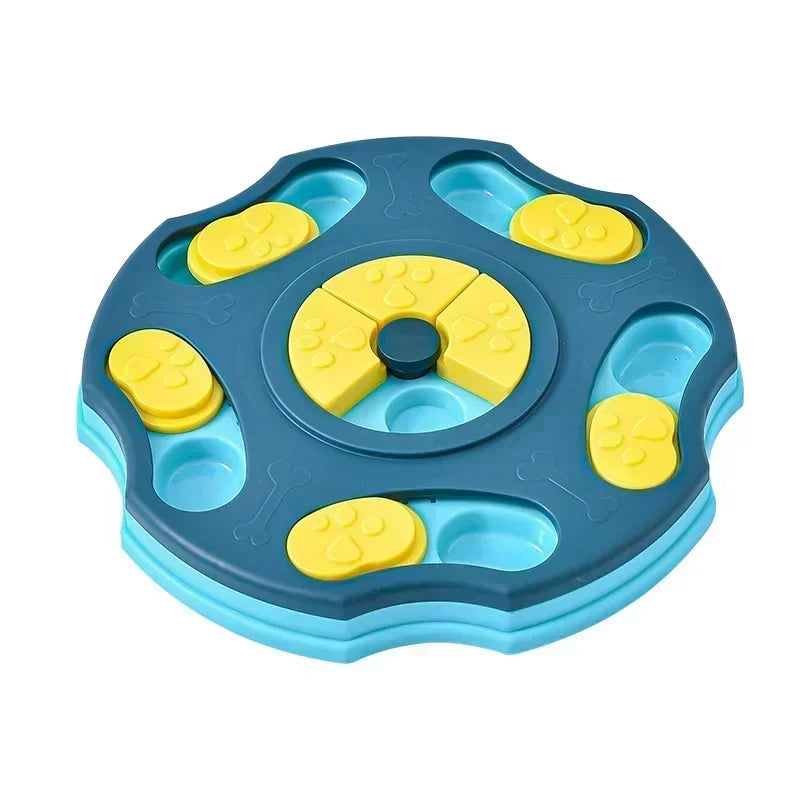 Dog Puzzle Slow Feeder Bowl – Interactive IQ Food Dispenser for Dogs & Cats (Non-Slip) - Bdba PK