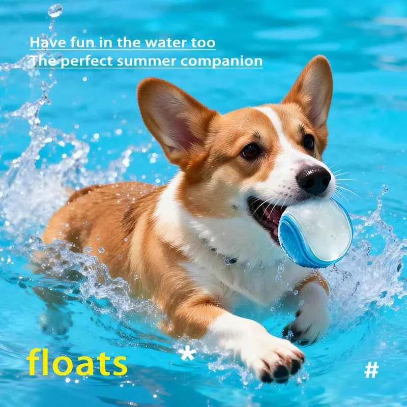 HOOPET Glow Dog Toy Ball Durable Rubber Border Collie Labrador Energy Consumption Puppy Pet Fetch Ball
