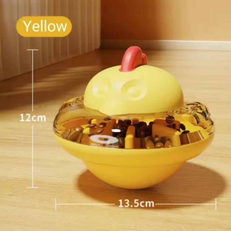 Chicken Design Pet Toy Tumbler Multifunctional Slow Feeder Chew Interactive IQ Train Anti Boredom for Dogs And Cats