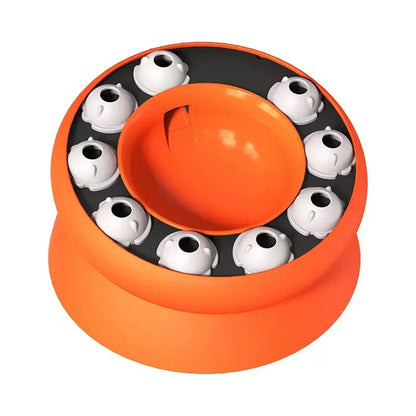 Cat Puzzle Feeder Slow Feeder Cat Bowl Interactive Indoor Pet Toy for Aid Pets Digestion Mental Stimulation