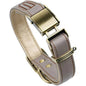 Fench BULLDOG Collar Chede Basic Classic Luxury Padded Leather Dog Collar The Seatbelt Buckle for Large Medium Small Pets