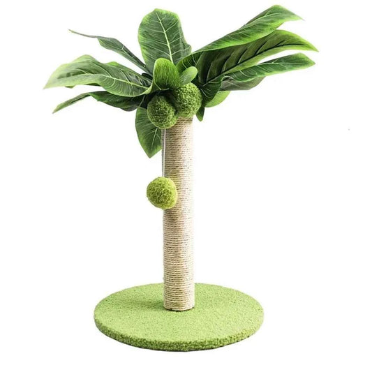 A04I Cat Scratching Post for Cats Tree Catcus Cat Scratcher Posts Toy Cute Kitten Kitty Sisal Rope Scratch with Teaser Ball