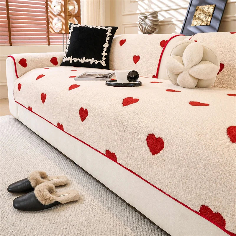Minimalist Thicken Sofa Cover Non-slip Soft Couch Towel for Living Room Armchair Protector L Shaped Sofa Modern Home Decor 소파 커버