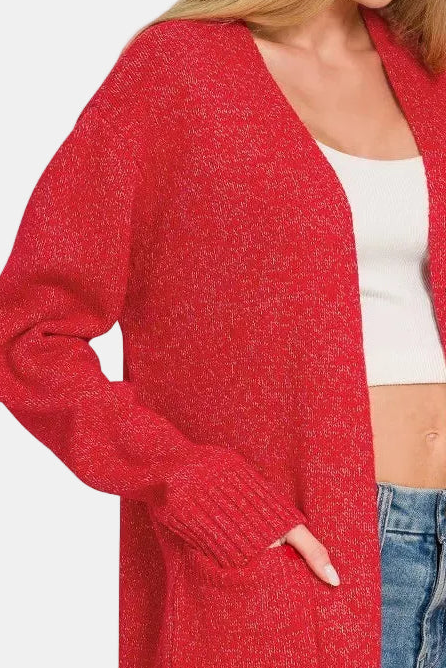 Open Front Sweater Cardigan / RUBY