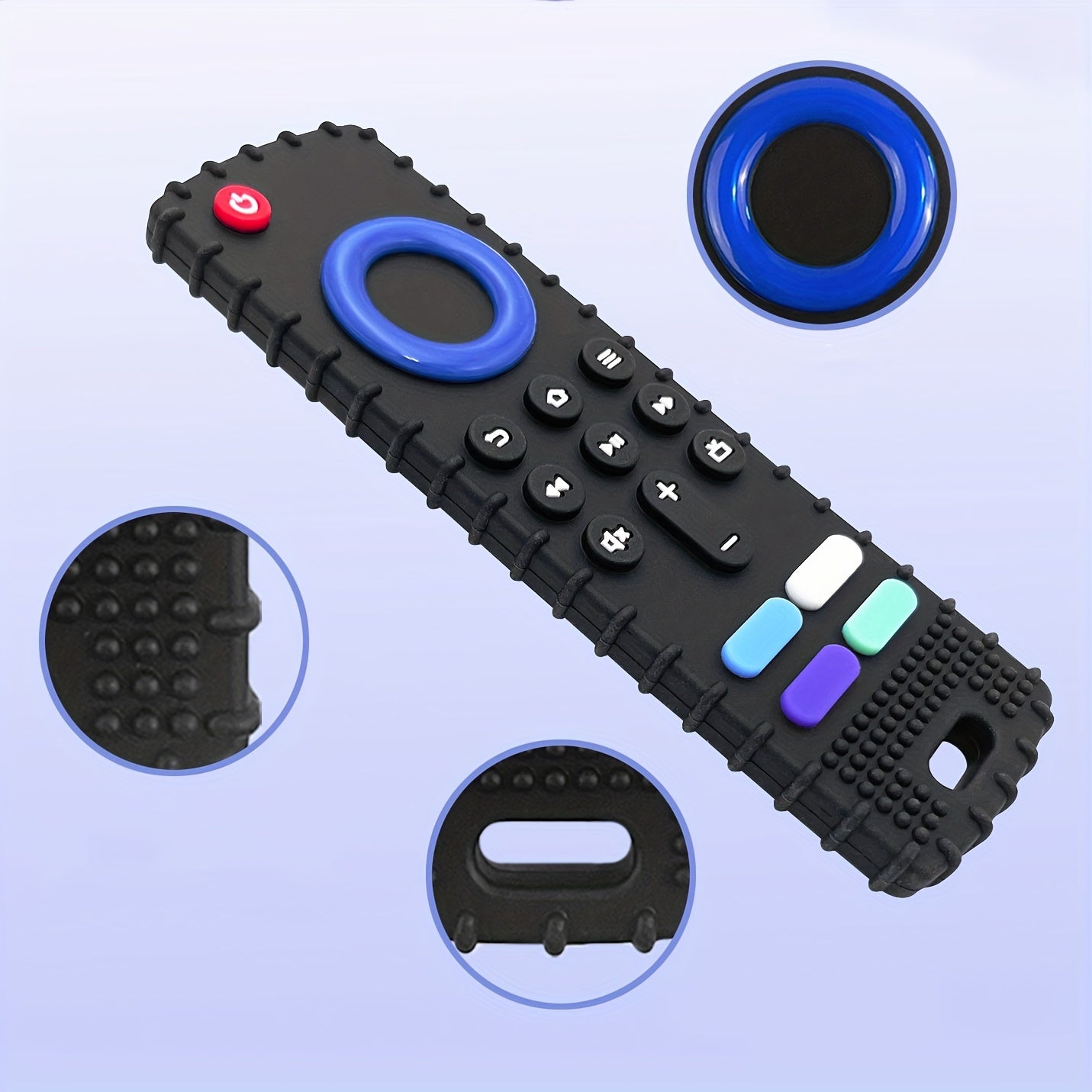 Teething Toys for Puppies That Resemble Remote Controls, These Colorful Chew Toys Are Designed to Entertain And Stimulate Teething Puppies.