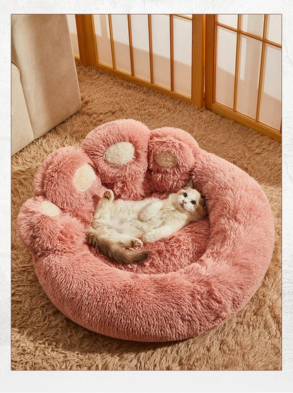 Plush Dog Sofa Bed – Washable Pet Kennel for Small, Medium & Large Dogs