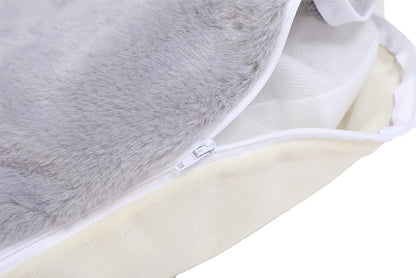HOOPET Cat Bed House Soft Plush Kennel Puppy Cushion Small Dogs Cats Nest Winter Warm Sleeping Pet Dog Bed Pet Mat Supplies