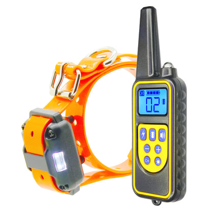 KPHRTEK H880 Remote Dog Training Collar – Shock, Vibration & Sound with LCD Remote