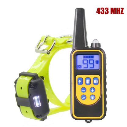 KPHRTEK H880 Remote Dog Training Collar – Shock, Vibration & Sound with LCD Remote