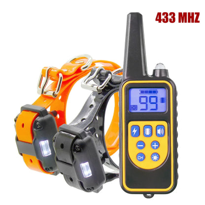 KPHRTEK H880 Remote Dog Training Collar – Shock, Vibration & Sound with LCD Remote