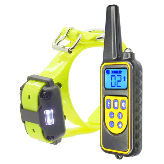 KPHRTEK H880 Remote Dog Training Collar – Shock, Vibration & Sound with LCD Remote - Bdba PK