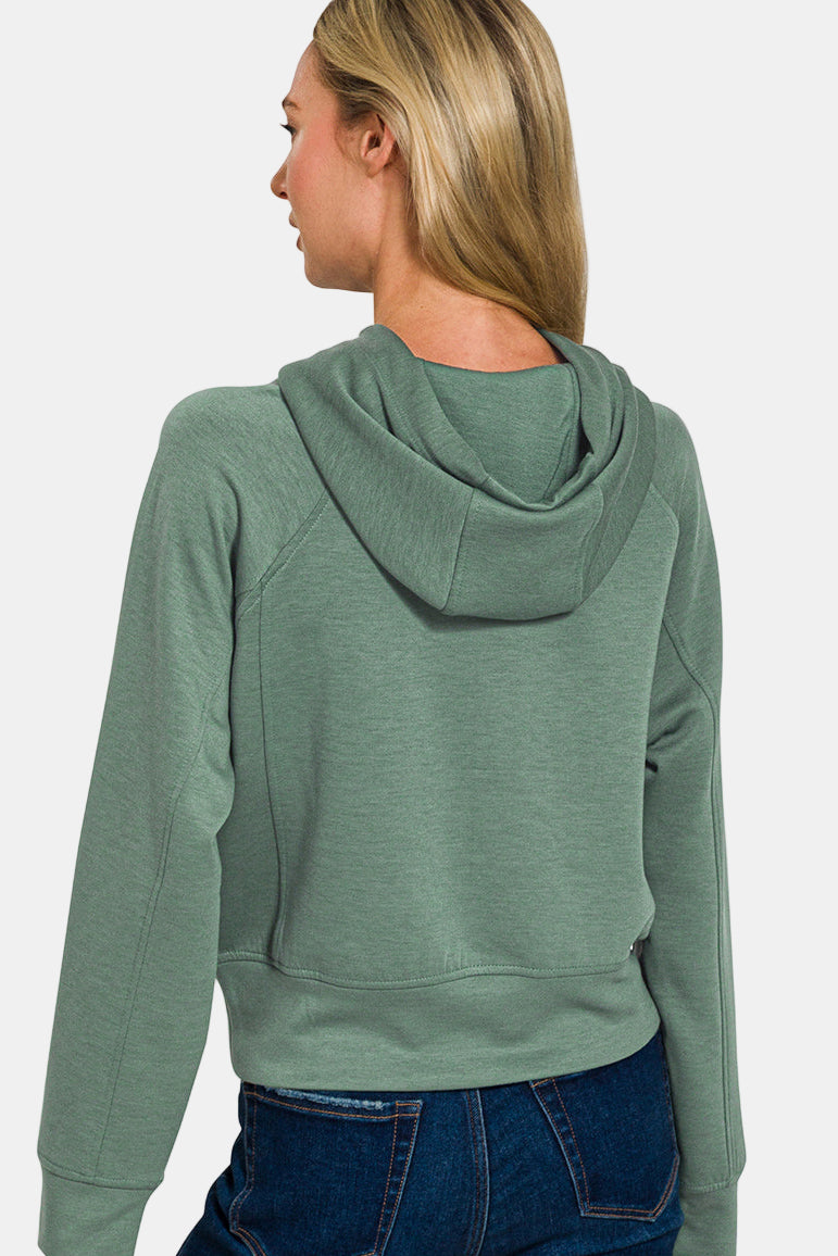 Scuba Hoodie / ASH MOCHA
