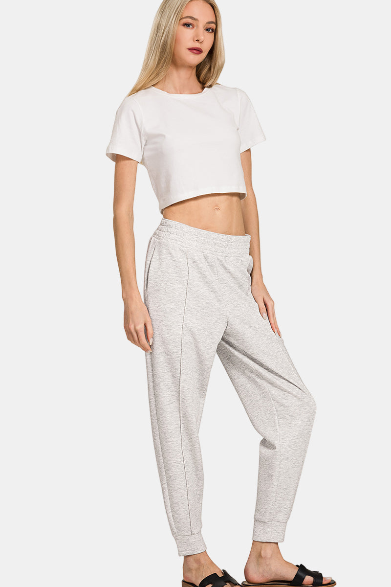 Scuba Half Zip Sweatshirts & Joggers Set / BLACK