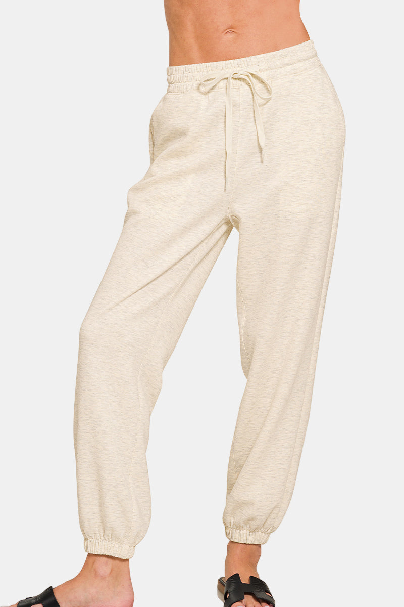 Scuba Half Zip Sweatshirt & Joggers Set / CANDY PINK