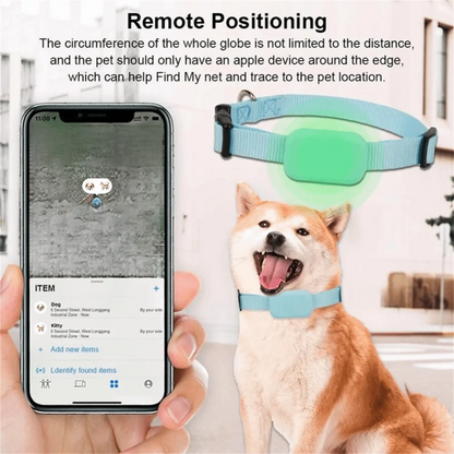 Waterproof Pet GPS Tracker Collar – Real-Time Anti-Lost Locator for Dogs & Cats