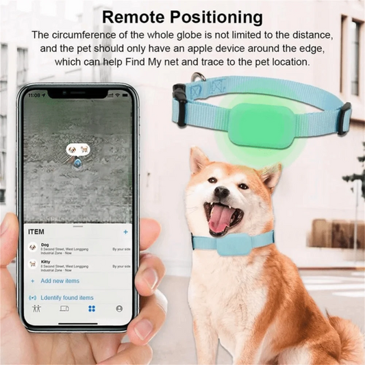 Waterproof Pet GPS Tracker Collar – Real-Time Anti-Lost Locator for Dogs & Cats - Bdba PK