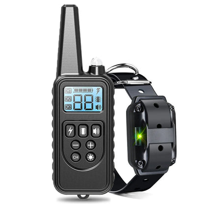 Adjustable Waterproof Dog Training Collar – Anti-Bark Remote Control with Shock, Vibration & Sound