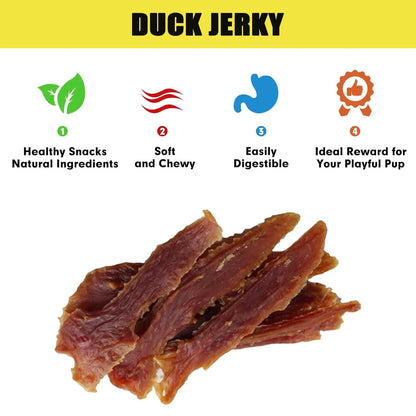 Duck Dry Meat Pet Treats – Natural High-Protein Snack for Dogs & Cats