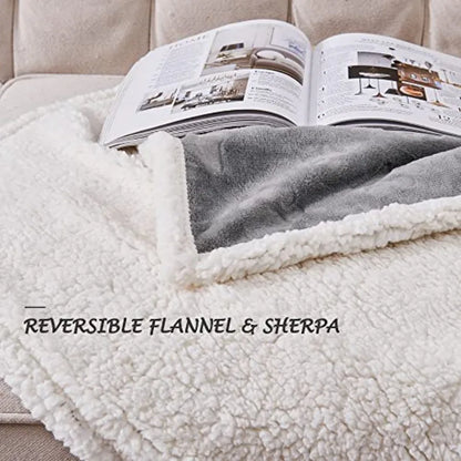1 Pack 4 Dog Blankets for Small Dogs - 4 pcs Waterproof Dog Blanket Washable - Soft Sherpa Fleece Puppy Blanket for Kitten Dogg