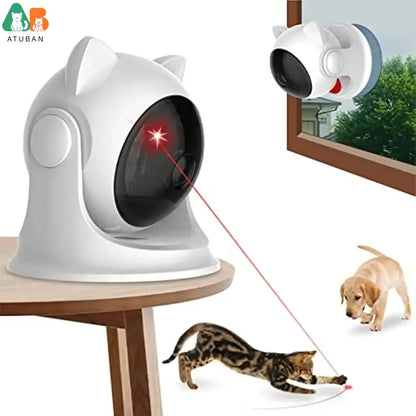 Automatic Cat Laser Toy – Interactive Indoor Toy for Cats & Kittens