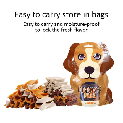Mixed Flavour Dog Dental Chew Sticks – 120g Teeth Cleaning Bone for Puppies & Adult Dogs