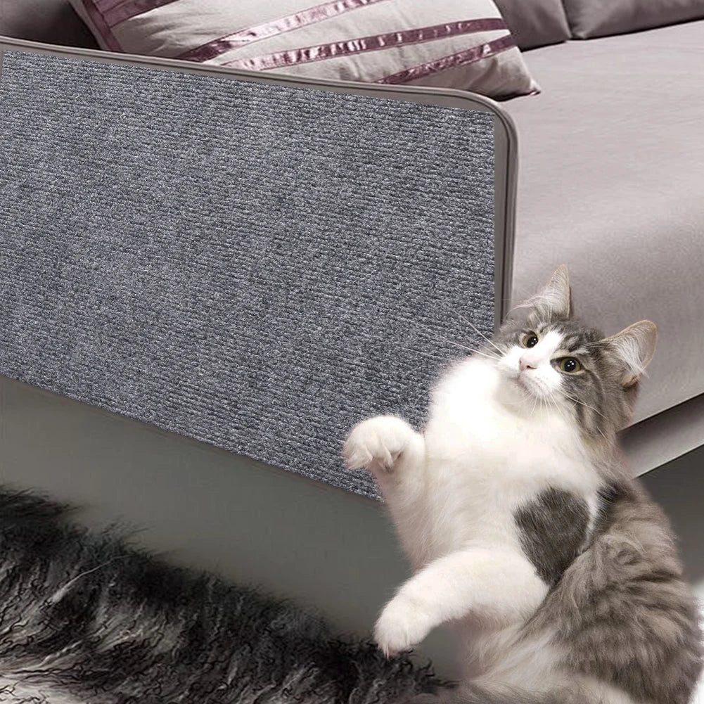 DIY Cat Scratching Post Sofa Protection Self-adhesive Carpet Cats Scratch Board Cats Toys Anti Cat Scratch Sofa Cat Crawling Mat