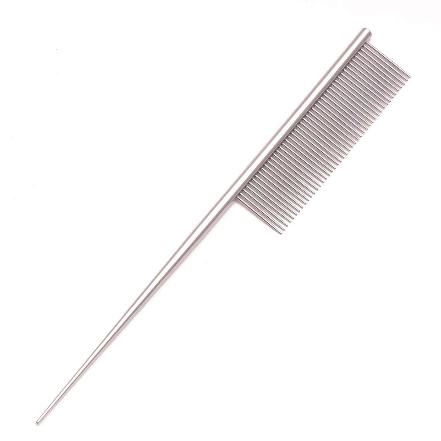 Copper Dog Grooming Combs Pet Boundary Knot Massage Tools Professional Salon Cat Hair Cleaning Crescent High Low Teeth 7817#