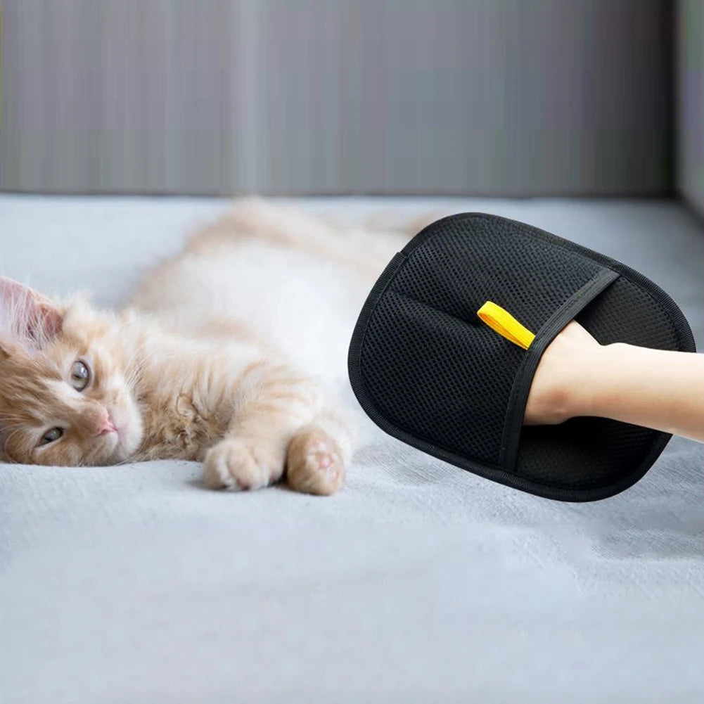 Pet Grooming Equipment Gloves Deshedding Glove pet hair remover glove for Dog Cat Rabbit Accessories for Long/Short/Curly Hair