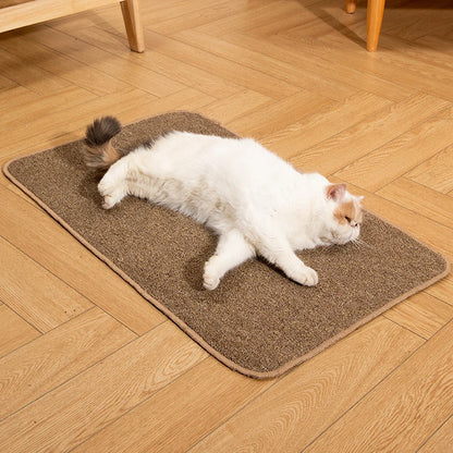 Large Cat Scratching Mat Carpet Non-Slip Pet Bed Mat Sofa Protector Cat Scratcher Anti-Scratch Furniture Protector for Cats
