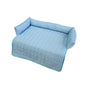 Summer solid color ice silk mat pet pad cold pad cat and dog cooling breathable belt pillow ice pad