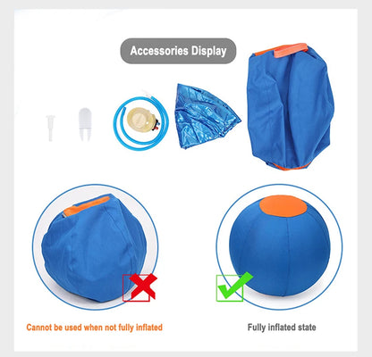Inflatable Dog Ball – Large Outdoor Interactive Training Toy for Dogs