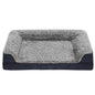 Large Washable Dog Mattress Mat – Plush Flannel Pet Bed for Dogs