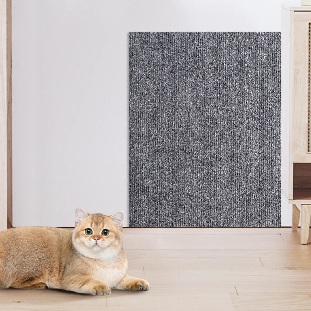 DIY Cat Scratching Post Sofa Protection Self-adhesive Carpet Cats Scratch Board Cats Toys Anti Cat Scratch Sofa Cat Crawling Mat