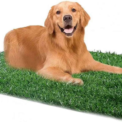 Artificial Turf Dog Potty Training Mat Reusable Grass Rug Replacement Turf Outdoor Lawn Mat Easy To Clean for Balcony Garden