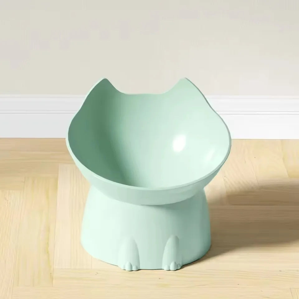 Pet Food Bowl Tilt High Bottom Neck Protector Antichoking Dog and Cat Water Bowl Antidumping Dog Non Slip Feeding Supplies