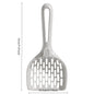 Self-Cleaning Cat Litter Scoop with Stand – Plastic Shovel & Base for Kitten Toilet Maintenance