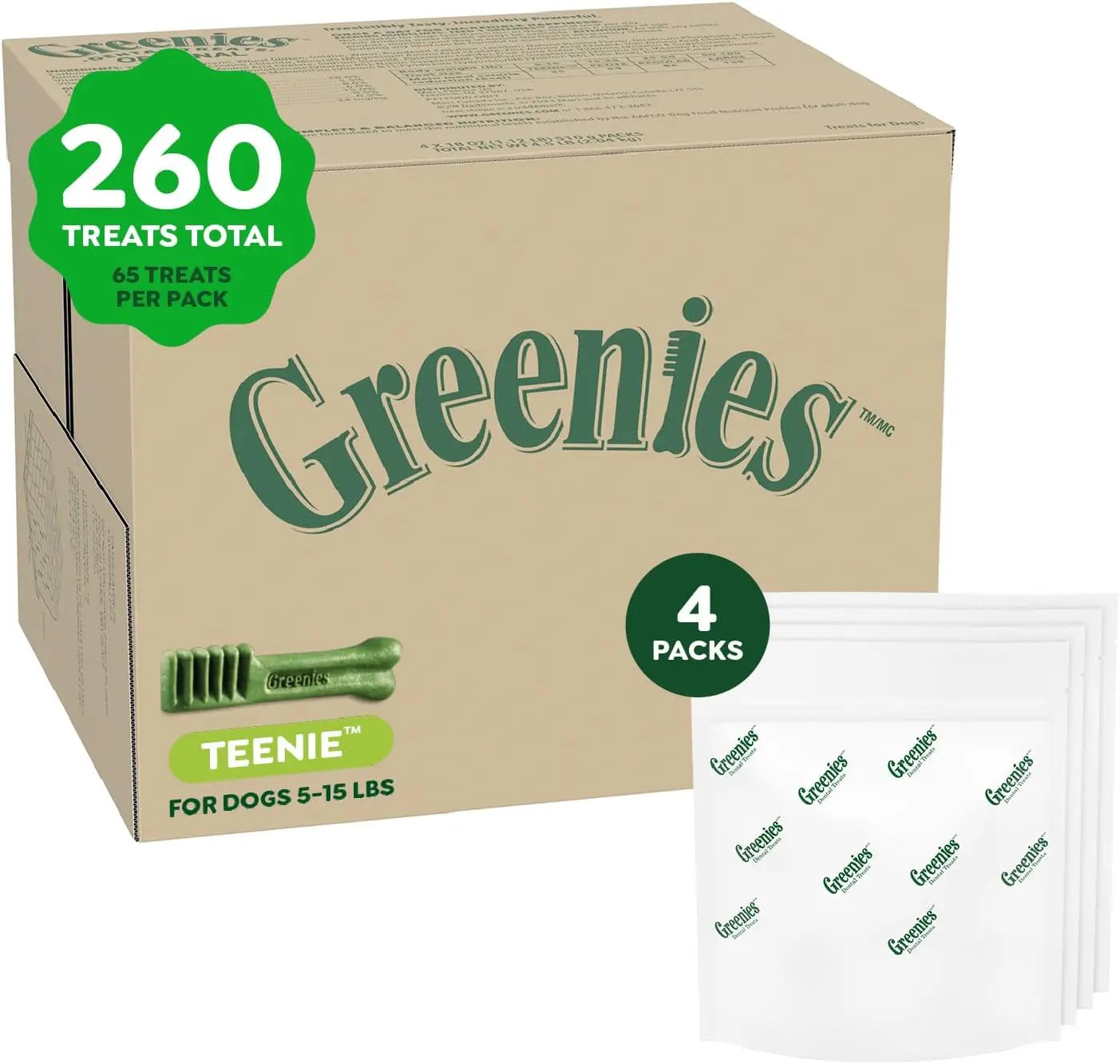 Natural Dental Dog Treats – Vet Recommended Teeth Cleaning Chews for Small Dogs