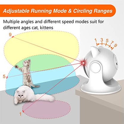 Automatic Cat Laser Toy – Interactive Indoor Toy for Cats & Kittens