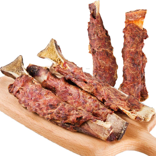 All Natural Beef Rib Dog Chews – Long-Lasting Treats with No Artificial Additives