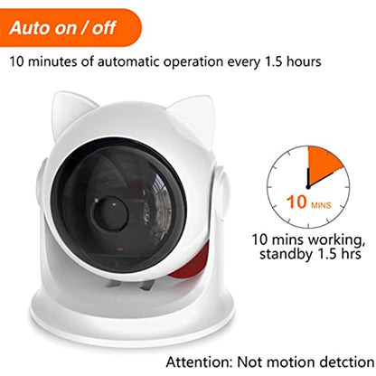 Automatic Cat Laser Toy – Interactive Indoor Toy for Cats & Kittens