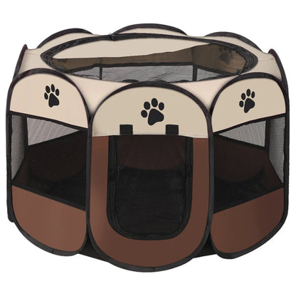 Folding Pet Tent Dog House Camping Accessories Pet Cage Octagonal Cage Fence Outdoor Playpen Puppy Shelter
