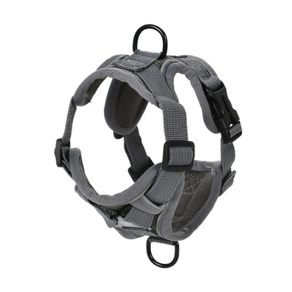 Cats Harness Leash For Small Dogs Cat Outdoor Reflective Adjustable Puppy Kitten Traction Device Tactical Training Pet Supplies