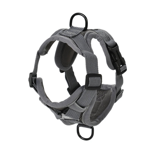Cats Harness Leash For Small Dogs Cat Outdoor Reflective Adjustable Puppy Kitten Traction Device Tactical Training Pet Supplies - Bdba PK