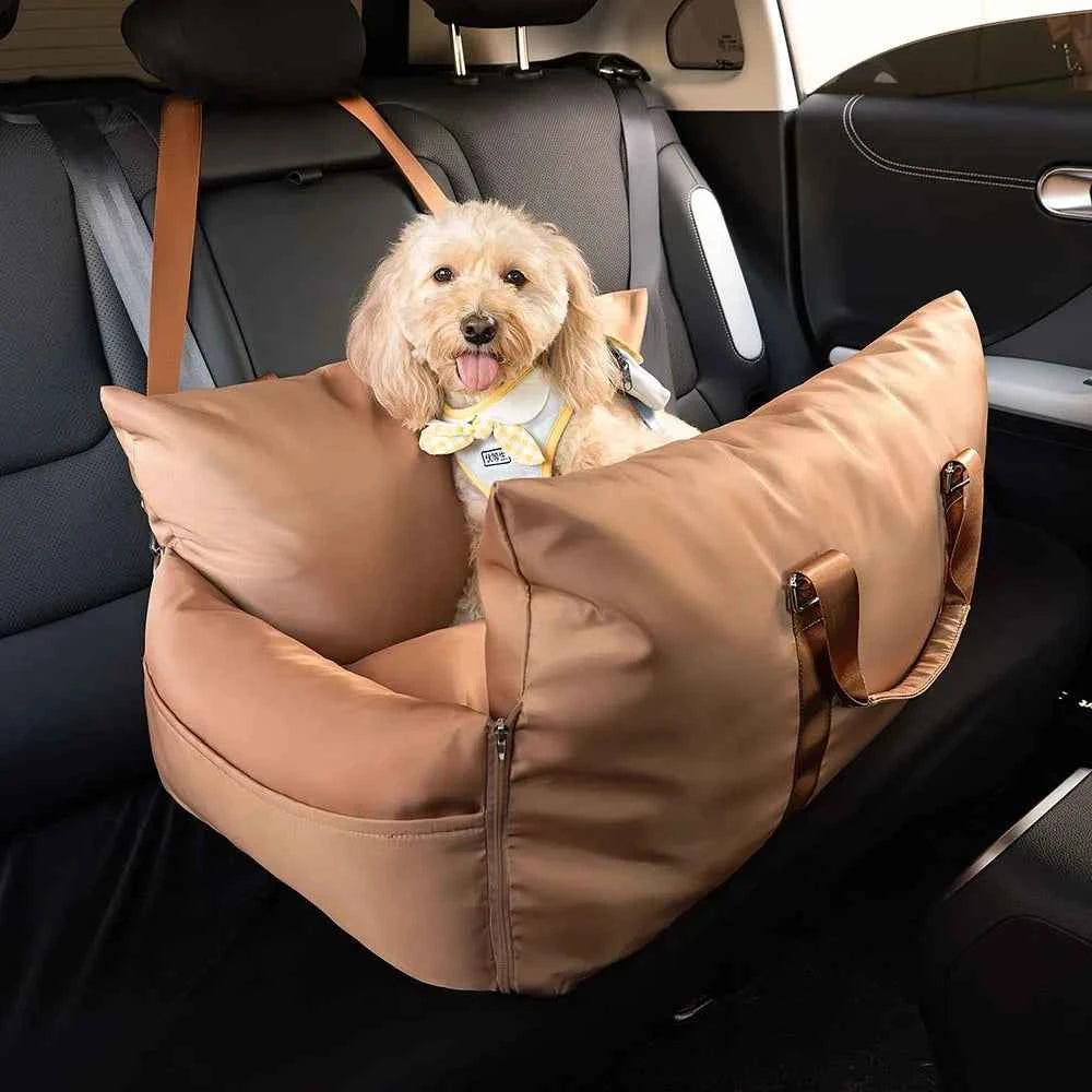 Waterproof Luxury Condition 1 value Orthopedic Dog BedsCar Seat Pet Beds Comfortable Puppy Dog Beds Soft Travel Pet Car Seat with Safety Buckle Dropshipping