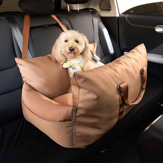 Waterproof Luxury Condition 1 value Orthopedic Dog BedsCar Seat Pet Beds Comfortable Puppy Dog Beds Soft Travel Pet Car Seat with Safety Buckle Dropshipping