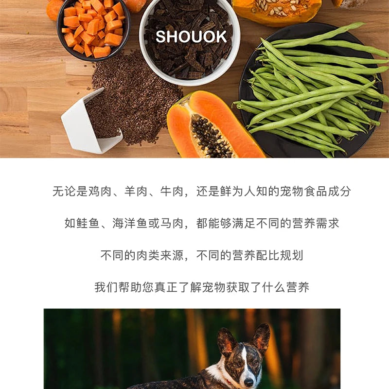 SHOUOK air-dried marine fish meat strips for Dogs with 92%meat content;100%nature;NO antibiotics;No Grains;