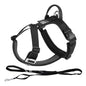 SMALL COMBINATION Large Dog Collar Harness and Leash Sets No pull Reflective Medium dog chest vest Pet German Shepherd Training