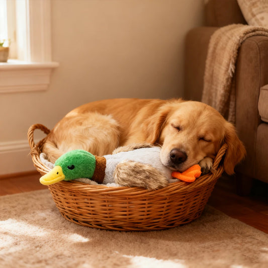 Cute Plush Duck Dogs Squeak Toys Funny Pet Play Intereactive Chew Toy for Small Medium Dog Pets Supplies Accessories